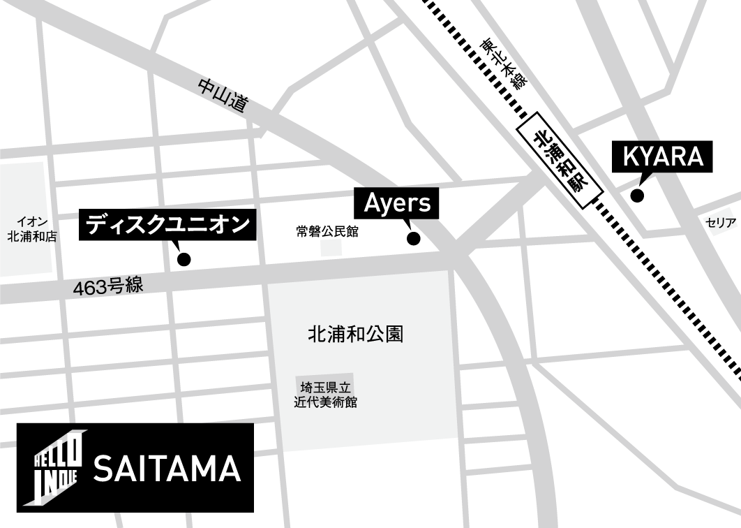 会場地図　埼玉